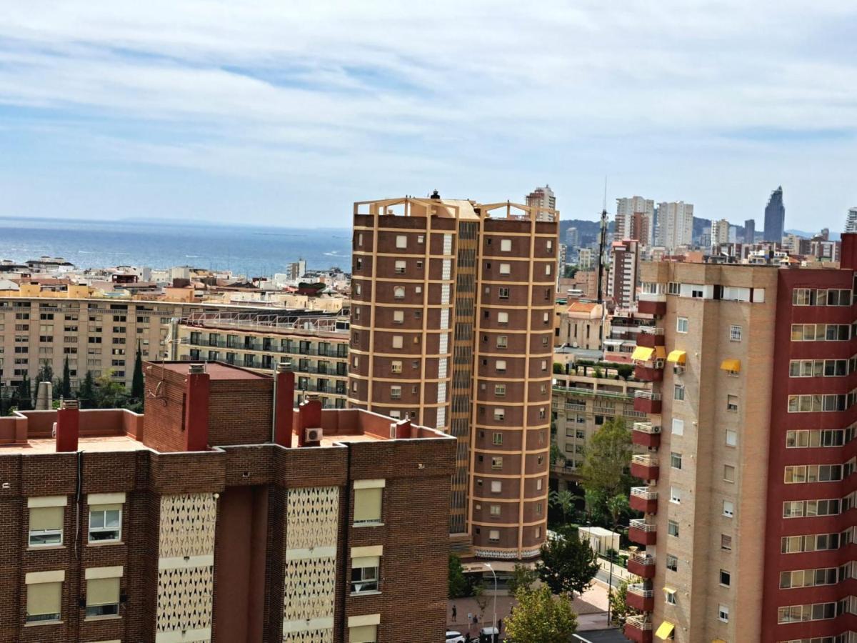 Апартаменты Comfortable Studio With Sea View Бенидорм Экстерьер фото